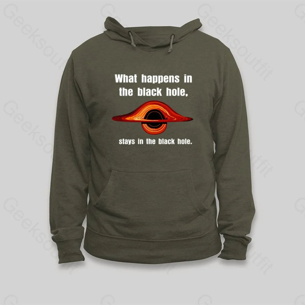 What Happens in The Black Hole Hoodie