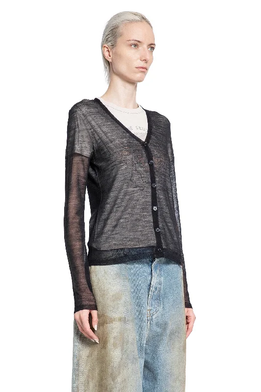 ACNE STUDIOS WOMAN BLACK KNITWEAR