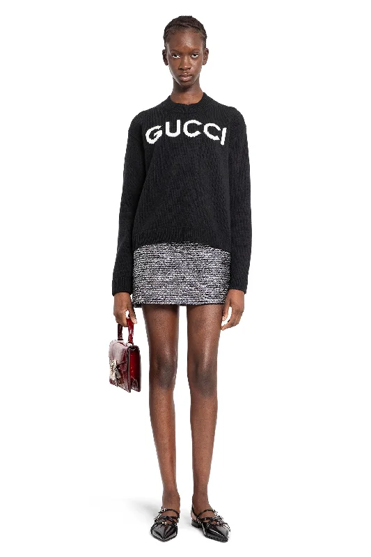 GUCCI WOMAN BLACK KNITWEAR