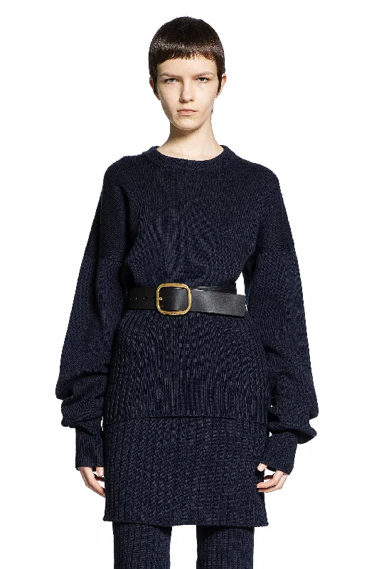 LOEWE WOMAN BLUE KNITWEAR