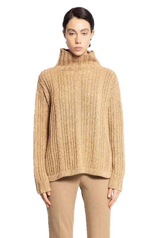 MAX MARA WOMAN BROWN KNITWEAR