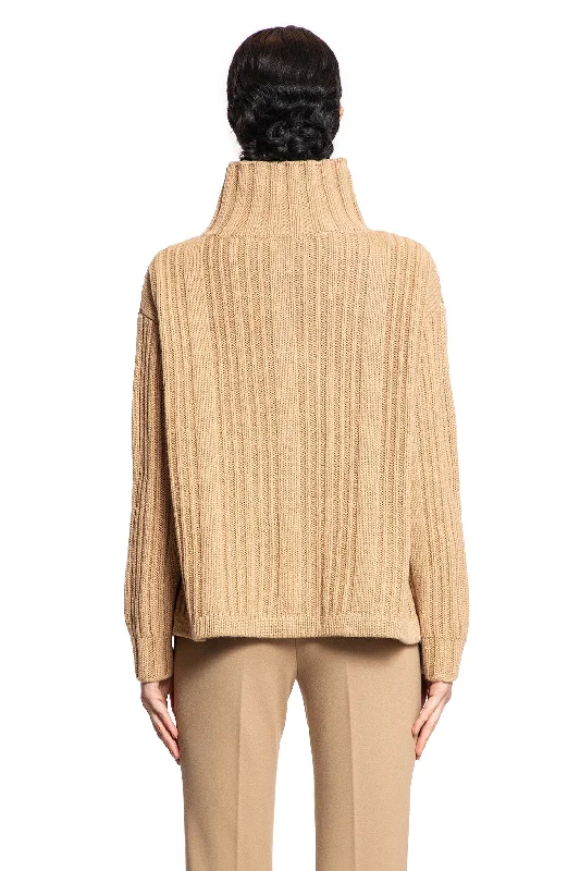 MAX MARA WOMAN BROWN KNITWEAR