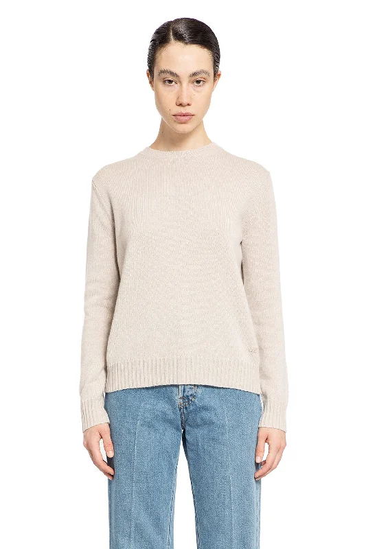 MAX MARA WOMAN BEIGE KNITWEAR