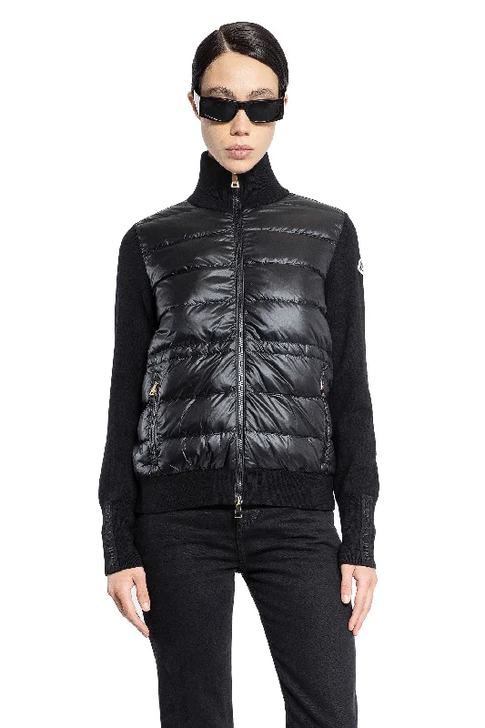 MONCLER WOMAN BLACK KNITWEAR