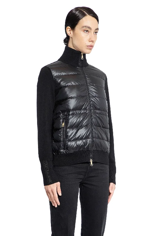 MONCLER WOMAN BLACK KNITWEAR