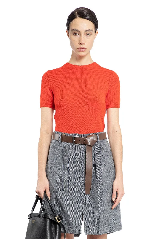 PRADA WOMAN RED KNITWEAR