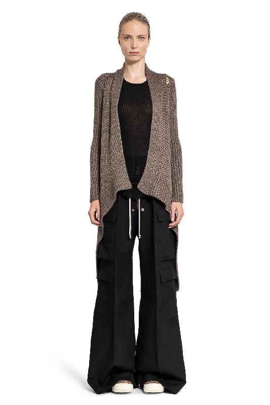 RICK OWENS WOMAN GREY KNITWEAR