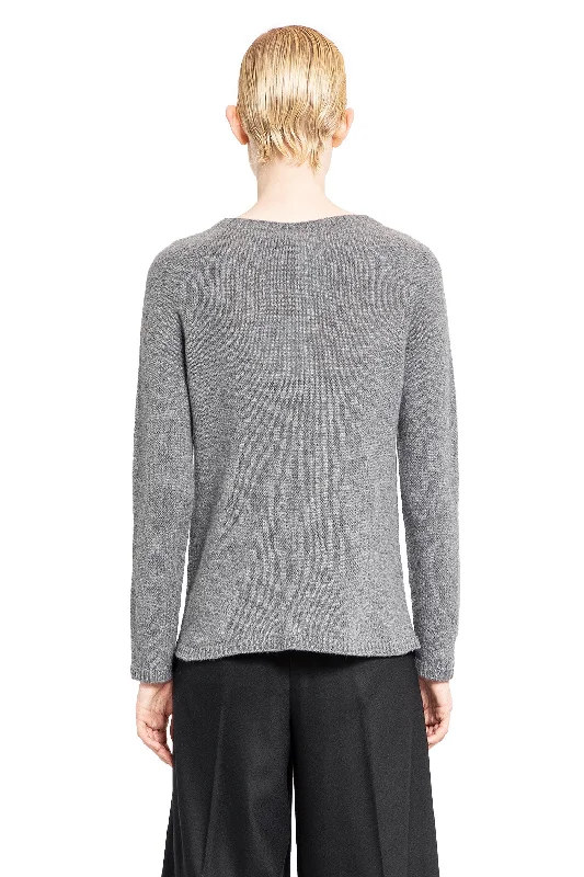 S MAX MARA WOMAN GREY KNITWEAR