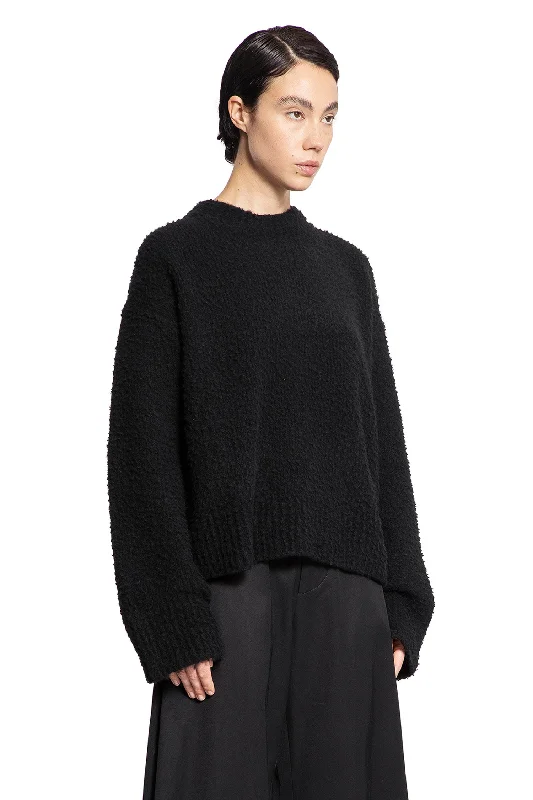 UMA WANG WOMAN BLACK KNITWEAR