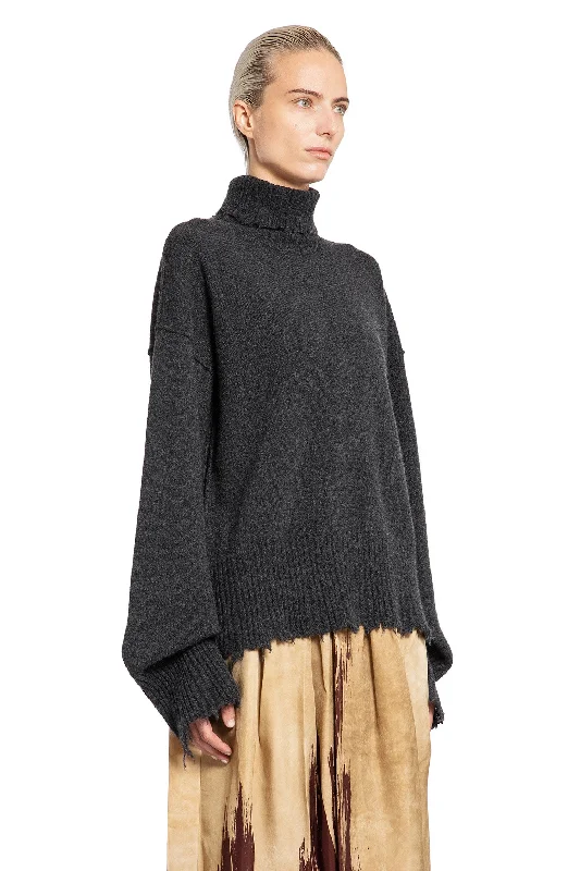 UMA WANG WOMAN GREY KNITWEAR