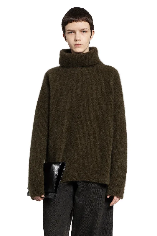 UMA WANG WOMAN GREEN KNITWEAR