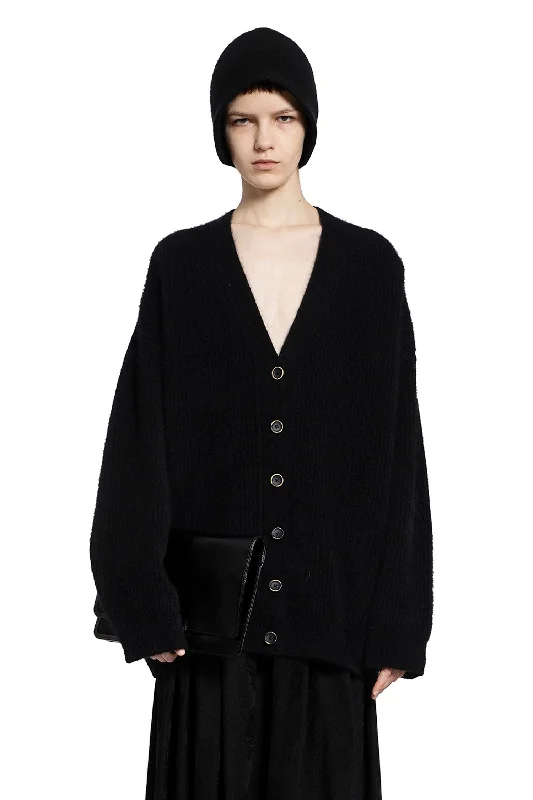 UMA WANG WOMAN BLACK KNITWEAR