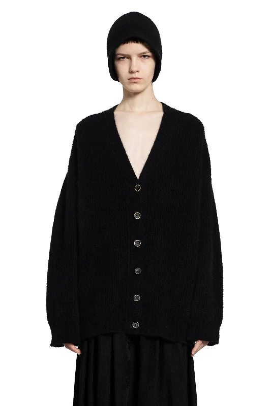 UMA WANG WOMAN BLACK KNITWEAR