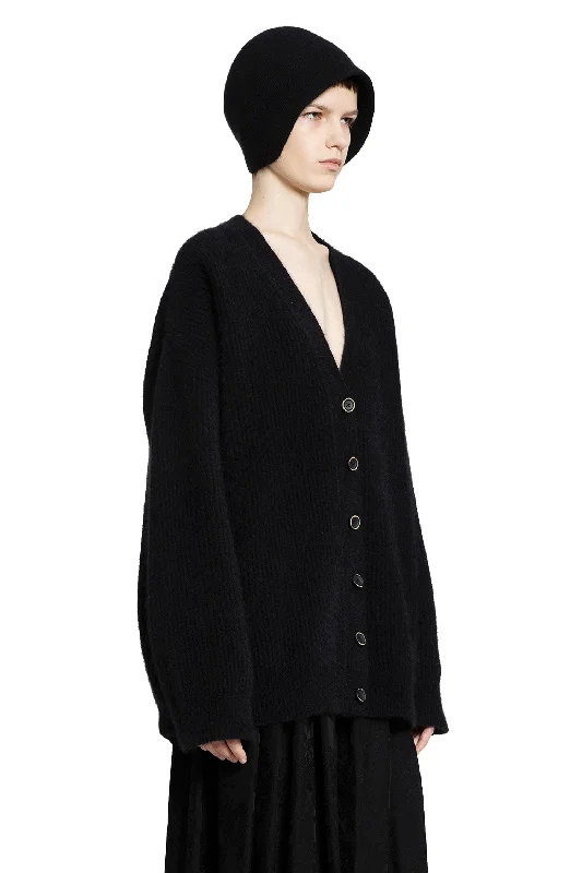 UMA WANG WOMAN BLACK KNITWEAR