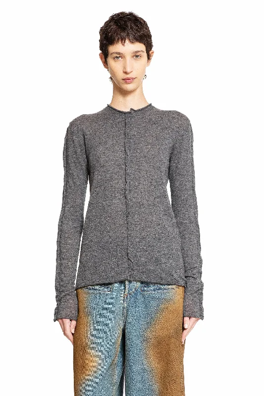 UMA WANG WOMAN GREY KNITWEAR