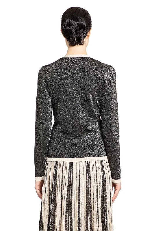 ZIMMERMANN WOMAN BLACK KNITWEAR