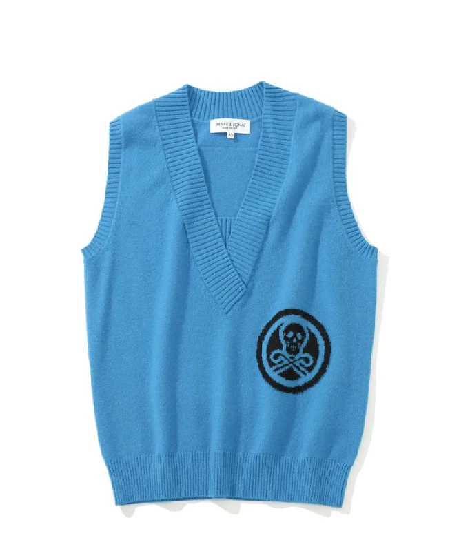 Deuce Cashmere Knit Vest | WOMEN